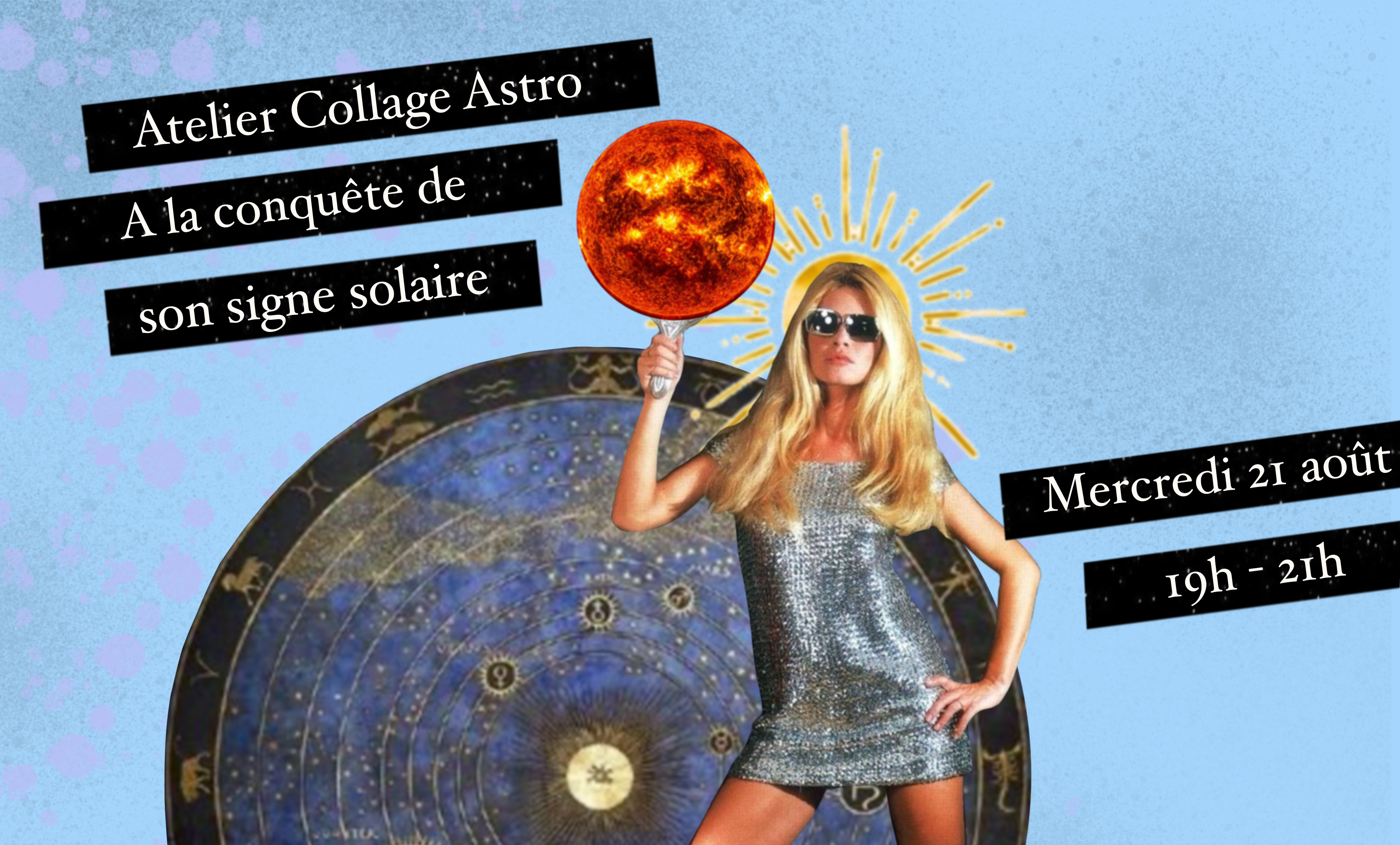 Lire la suite à propos de l’article Atelier Collage Astro – Découvrir son signe solaire